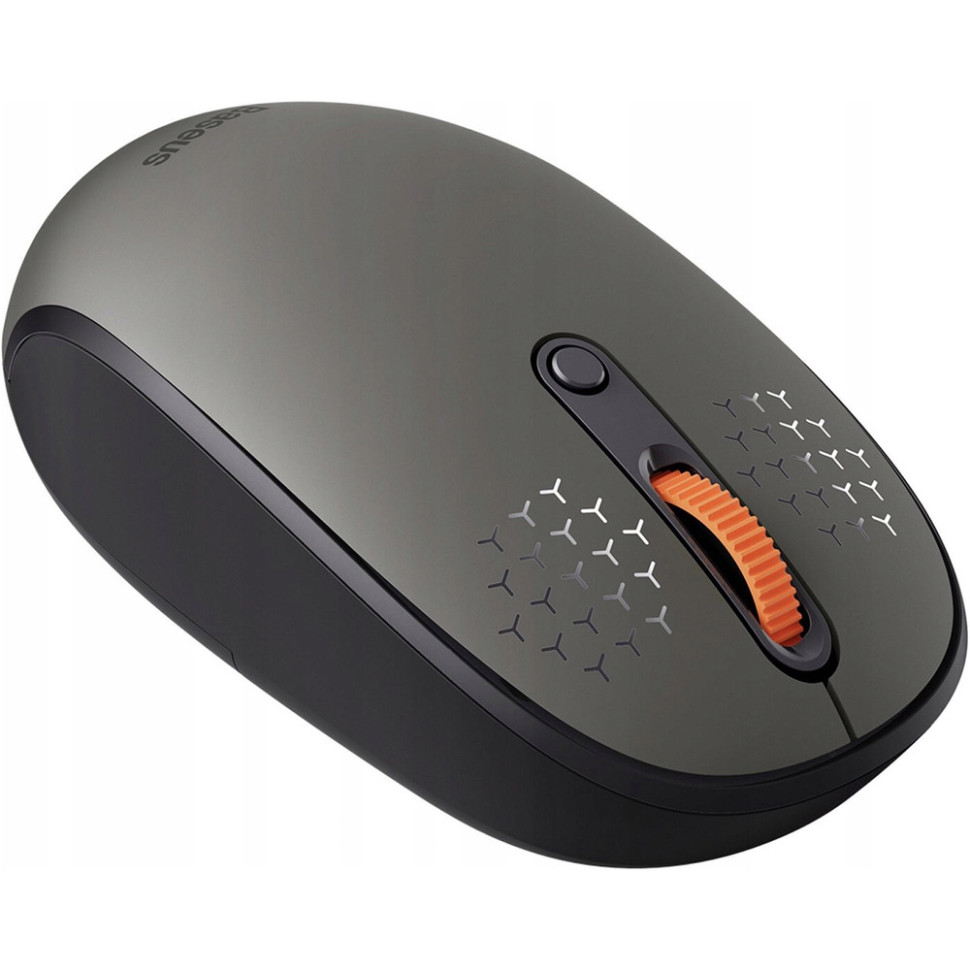 Маніпулятор миша бездротова Baseus F01B Tri-Mode Wireless Mouse Frosted Gray (B01055503833-00) Маніпулятор миша бездротова Baseus F01B Tri-Mode Wireless Mouse Frosted Gray (B01055503833-00)