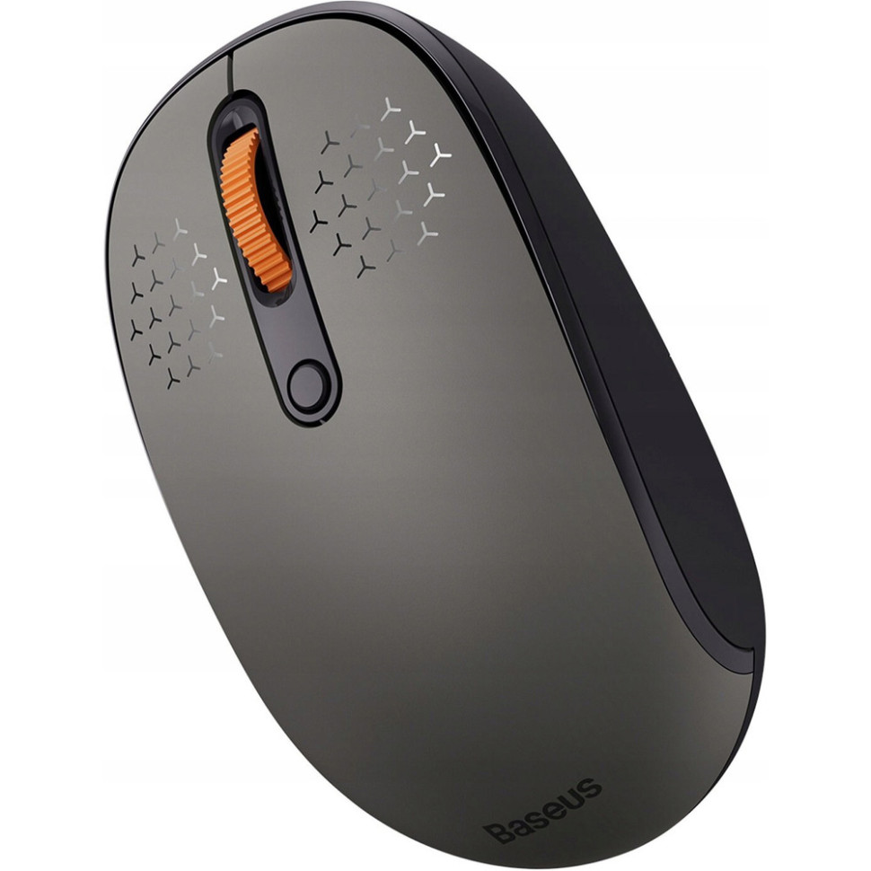 Маніпулятор миша бездротова Baseus F01B Tri-Mode Wireless Mouse Frosted Gray (B01055503833-00) Маніпулятор миша бездротова Baseus F01B Tri-Mode Wireless Mouse Frosted Gray (B01055503833-00)