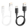 Кабель USB Hoco X96 Type-C 6A 100W 0.25m Цвет Черный