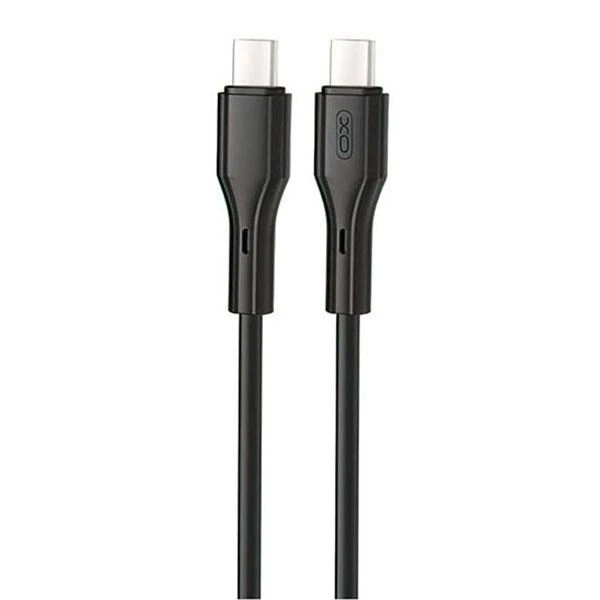 Кабель XO PD Type-C to Type-C NBQ231B 60W 1m Black (200096305)
