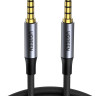 Аудіокабель UGREEN 3.5mm 4-Pole M/M Audio Cable Alu Case 1m (UGR-10648)