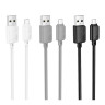 Кабель USB Hoco X113 Micro 2.4A Бiлий