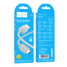 Кабель USB Hoco X113 Micro 2.4A Бiлий
