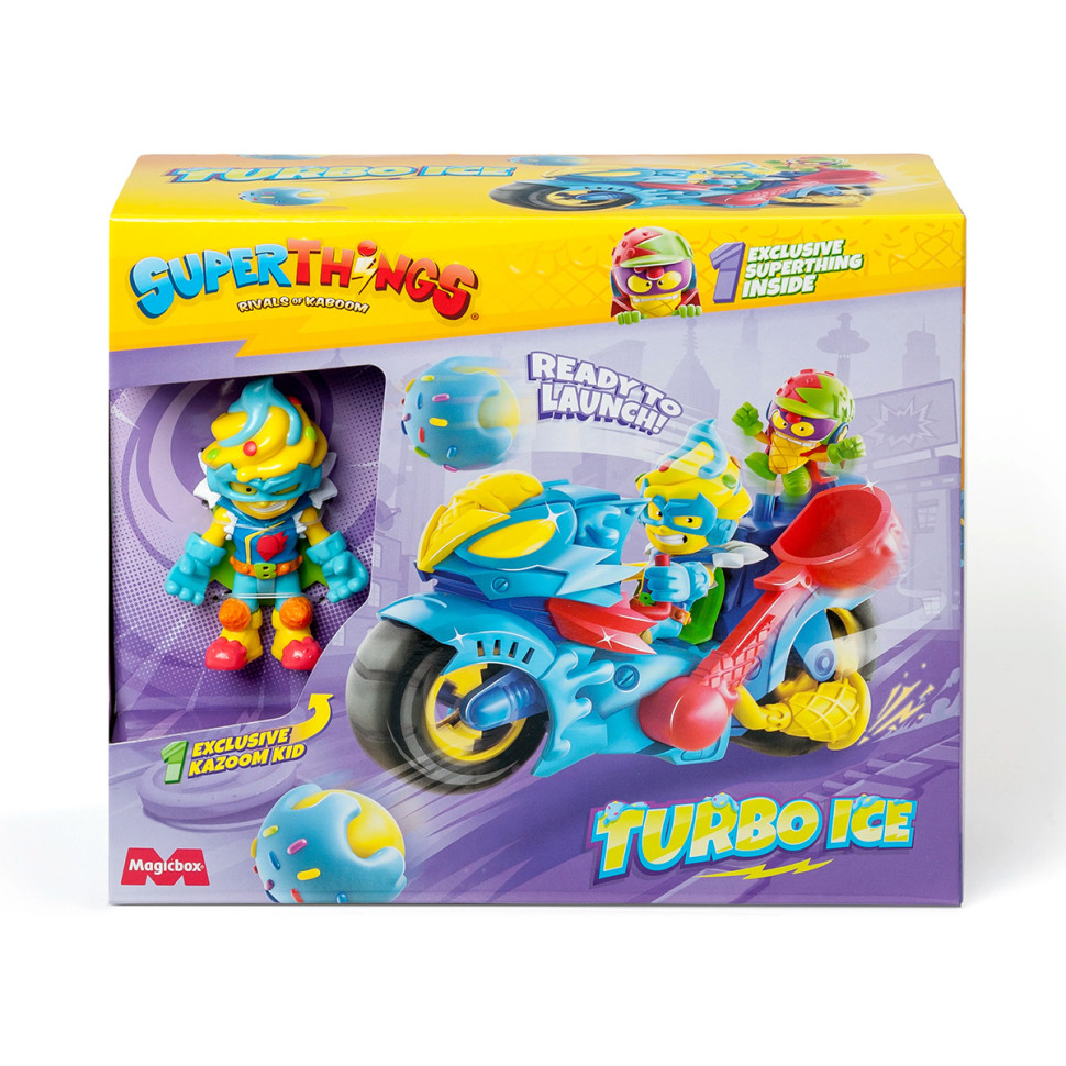 Ігровий набір Superthings S - Турбо Айс