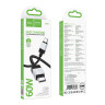 Кабель USB Hoco X110 Type-C to Type-C 60W Чорний