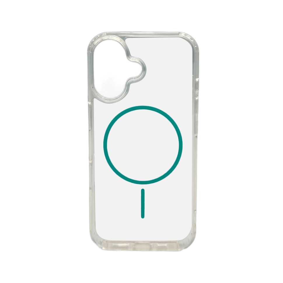 Чохол Cosmic Acrylic Thin Magnetic for Apple iPhone 16 Green (AcColMagi16Green)