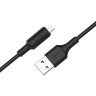 Кабель HOCO X25 USB to Micro 2A, 1m, PVC, PVC connectors, Black (6957531080121) Кабель HOCO X25 USB to Micro 2A, 1m, PVC, PVC connectors, Black (6957531080121)