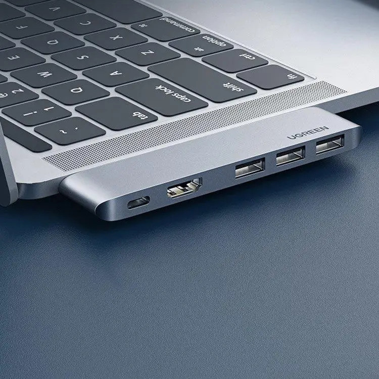 USB-Хаб UGREEN CM251 Dual USB-C To HDMI+3*USB 3.0 A+Type C Female Converter (UGR-60559) USB-Хаб UGREEN CM251 Dual USB-C To HDMI+3*USB 3.0 A+Type C Female Converter (UGR-60559)