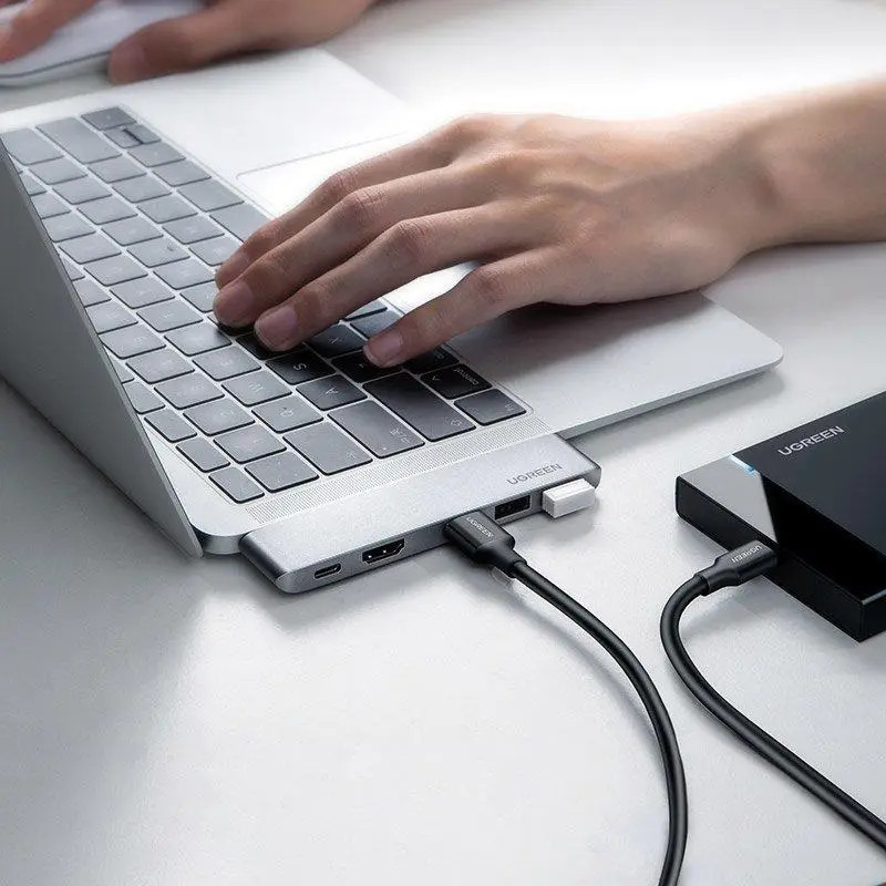 USB-Хаб UGREEN CM251 Dual USB-C To HDMI+3*USB 3.0 A+Type C Female Converter (UGR-60559) USB-Хаб UGREEN CM251 Dual USB-C To HDMI+3*USB 3.0 A+Type C Female Converter (UGR-60559)