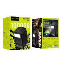 Универсальная Мобильная Батарея Power Bank Hoco DB03 Endure 22,5W fully compatible with light 100000 mAh Черный
