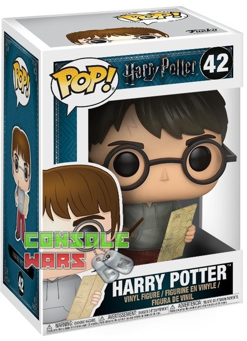 POP! Vinyl Harry Potter: Harry w /Marauders Map