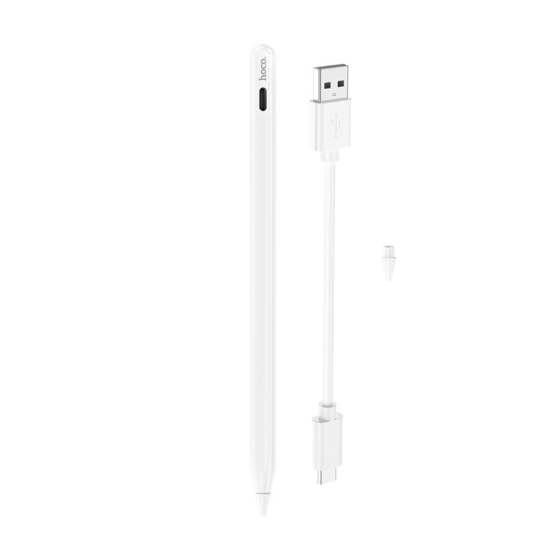Стилус HOCO GM113 Active capacitive pen pad dedicated White (6942007634601)