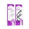 Кабель USB Borofone BX101 Creator Micro 2.4A Бiлий