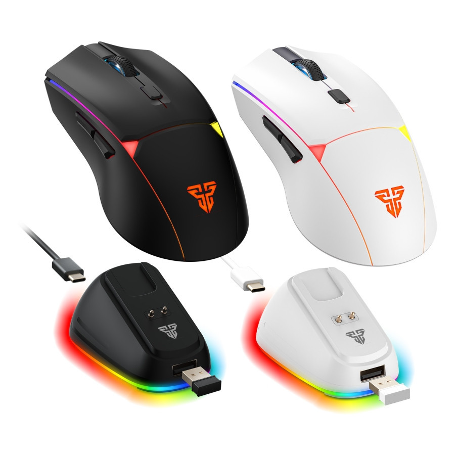 Бездротова Миша Ігрова FANTECH WG7V2RD Crypto II Білий