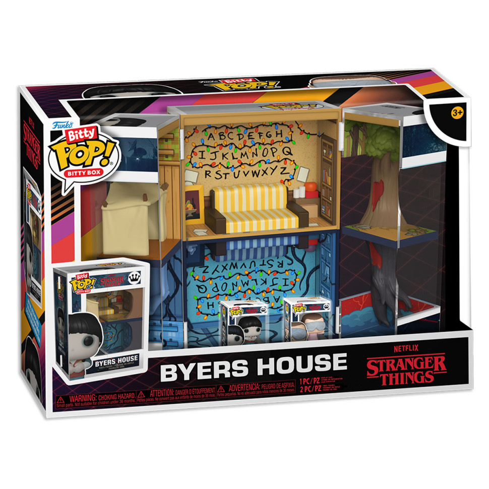 Ігровий набір Bitty POP! Boxes серії Дивні дива (Будинок Баєрса)