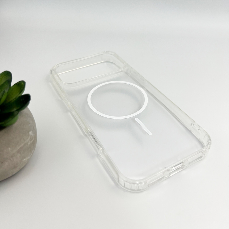 Чохол Cosmic Acrylic Thin Magnetic for Apple iPhone 17 Pro Max White (AcColMagi17pmWhite)