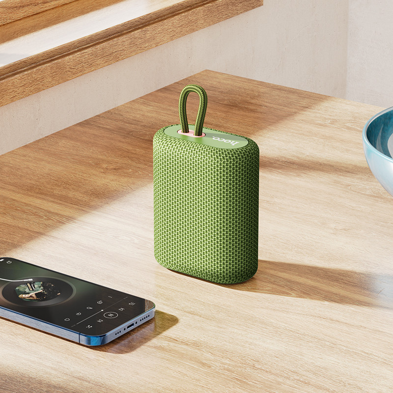 Портативна колонка HOCO BS47 Uno sports BT speaker Army Green (6931474756008)