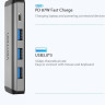 USB-хаб Vention Type-C to HDMI/USB3.0*3/PD Converter 0.15M Gray Metal Type (CNBHB) (CNBHB) USB-хаб Vention Type-C to HDMI/USB3.0*3/PD Converter 0.15M Gray Metal Type (CNBHB) (CNBHB)
