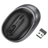 Маніпулятор миша HOCO GM34 Nuevo dual-mode business wireless mouse Black Metal Gray (6942007632782) Маніпулятор миша HOCO GM34 Nuevo dual-mode business wireless mouse Black Metal Gray (6942007632782)