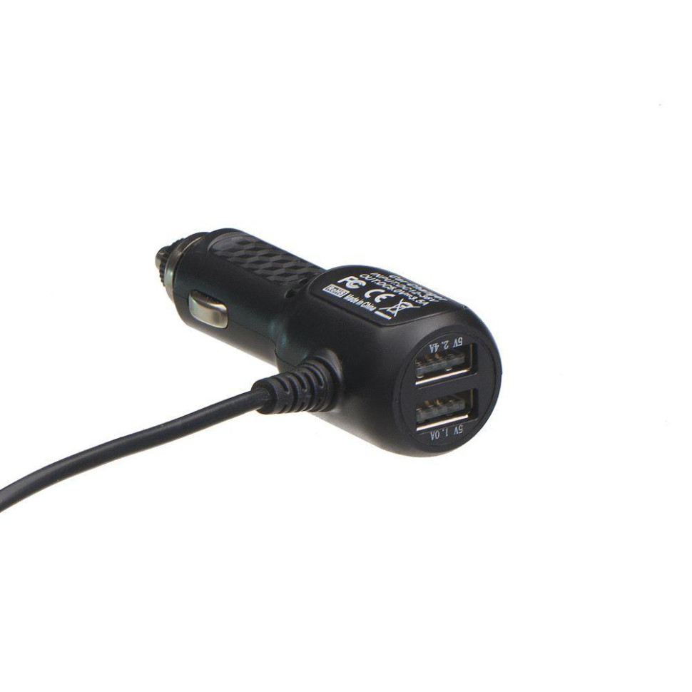 Автомобільний Зарядний Пристрій Micro USB 3400 mAh 3.5m Чорний
