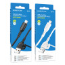 Кабель USB Borofone BX91 Micro 2.4A Чорний