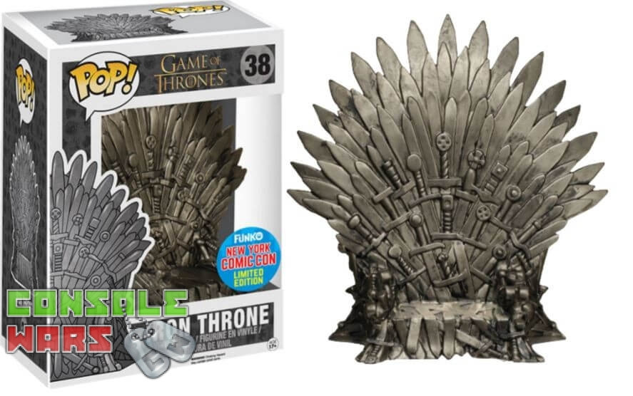 Трон Игры Престолов POP! Vinyl Game of Thrones Iron Throne NYCC 2015 Трон Игры Престолов POP! Vinyl Game of Thrones Iron Throne NYCC 2015