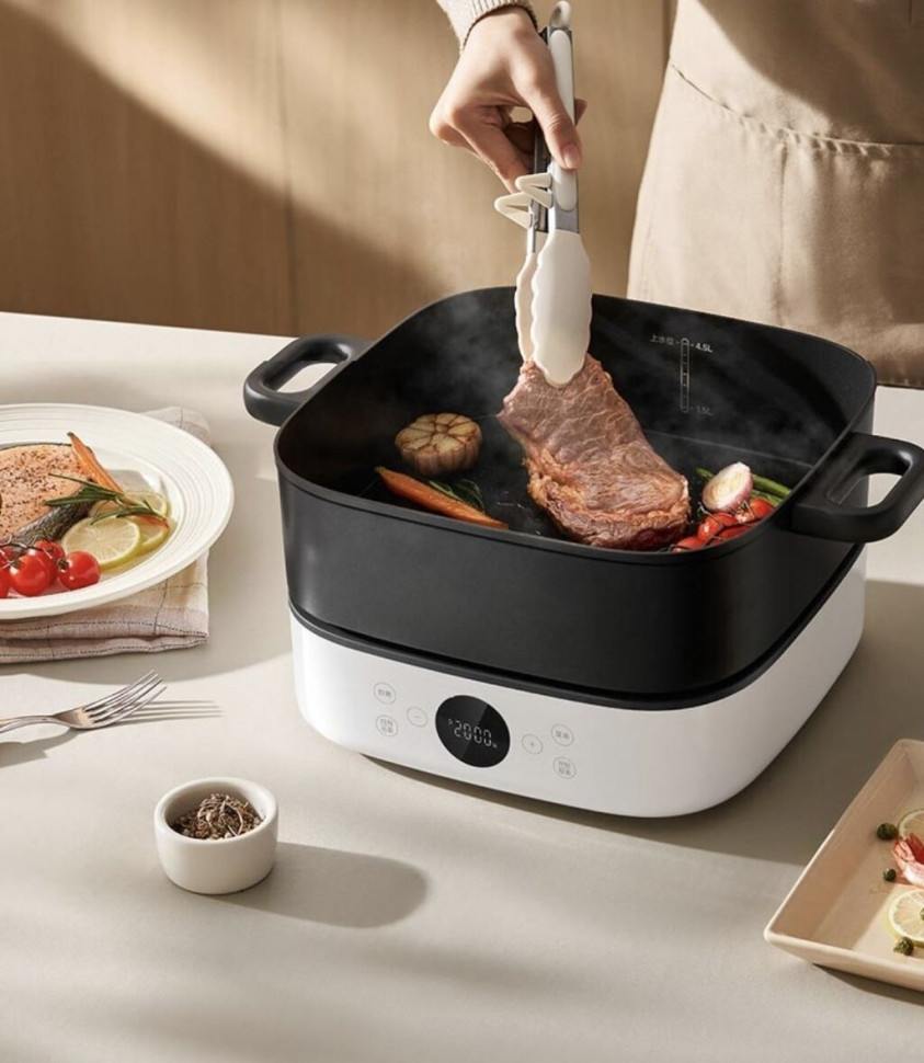 Мультиварка Xiaomi Mijia Multi Functional Electric Hot Pot 6L  (Китайська вилка) (MEH01)