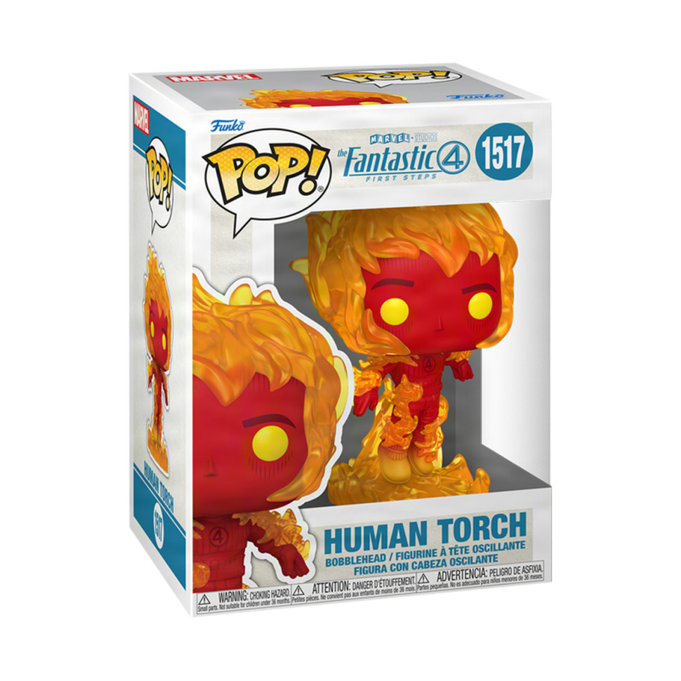Ігрова фігурка Funko POP! серії Фантастична 4: Перші кроки (Людина-факел)