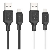 Кабель USB Hoco X90 Micro 2.4A Білий