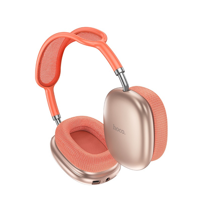 Бездротові накладні навушники HOCO W55 Pleasing BT headphones Pink (6942007632713) Бездротові накладні навушники HOCO W55 Pleasing BT headphones Pink (6942007632713)