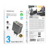Мережевий зарядний пристрій BOROFONE BN22 Lena PD65W(2C1A) charger(EU) Metal Gray (6941991114601) Мережевий зарядний пристрій BOROFONE BN22 Lena PD65W(2C1A) charger(EU) Metal Gray (6941991114601)