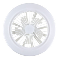 Лампа Кільцева з Вентилятором FS1-LED-30W E27 Білий