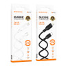 Кабель USB Borofone BX113 Silicone Type-C to Lightning PD27W Бiлий Кабель USB Borofone BX113 Silicone Type-C to Lightning PD27W Бiлий