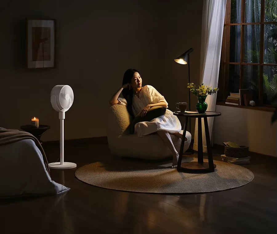 Вентилятор Xiaomi Mijia 18W Circulation Fan + (перехідник на EU розетку) (BPLDS08DM)