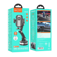 Автотримач Hoco DCA33 Powerful suction cup М'ята упаковка Чорний