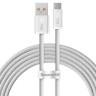 Кабель Baseus Dynamic Series Fast Charging Data Cable USB to Type-C 100W 2m White (CALD000702)