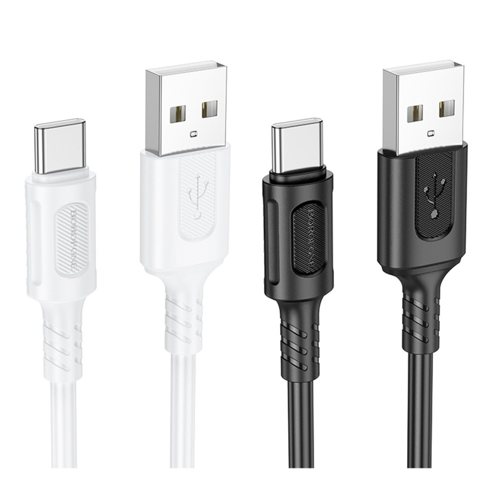 Кабель USB Borofone BX111 Type-C 3A Чорний