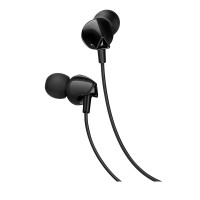 Навушники HOCO M60 Perfect sound universal earphones with mic Black (6931474707505)