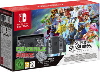 Nintendo Switch + игра Super Smash Bros. Ultimate
