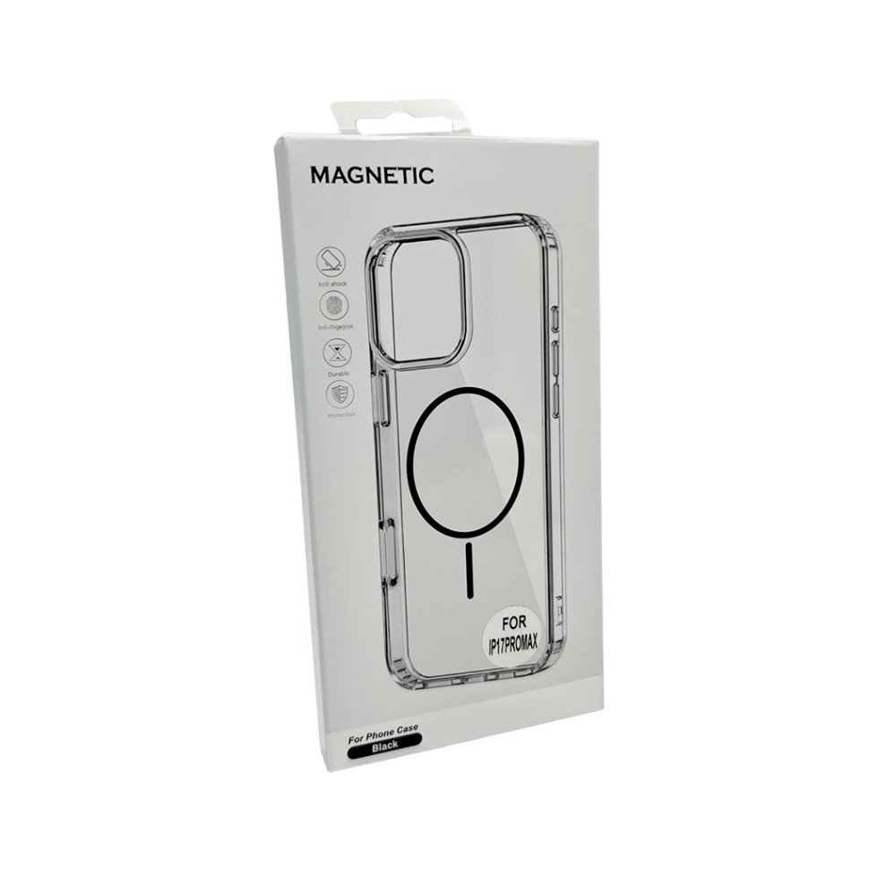Чохол Cosmic Acrylic Thin Magnetic for Apple iPhone 17 Pro Black (AcColMagi17pBlack)