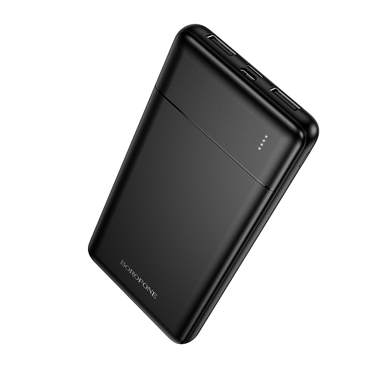 Зовнішній акумулятор BOROFONE BJ88 Clever power bank(10000mAh) Black (6941991126970)