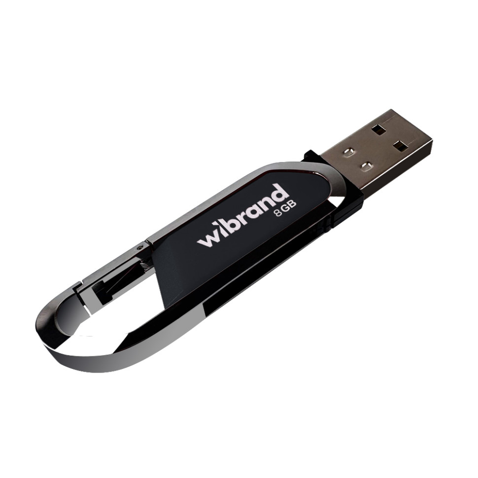 Флеш-накопичувач Wibrand USB 2.0 Aligator 8Gb Grey (WI2.0/AL8U7G) Флеш-накопичувач Wibrand USB 2.0 Aligator 8Gb Grey (WI2.0/AL8U7G)