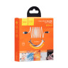 Кабель USB Hoco X21 Plus Silicone Micro Чорно-Білий Кабель USB Hoco X21 Plus Silicone Micro Чорно-Білий