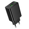 Мережевий зарядний пристрій HOCO CS92A Leader single port QC3.0 charger(EU) Black (6942007671033) Мережевий зарядний пристрій HOCO CS92A Leader single port QC3.0 charger(EU) Black (6942007671033)