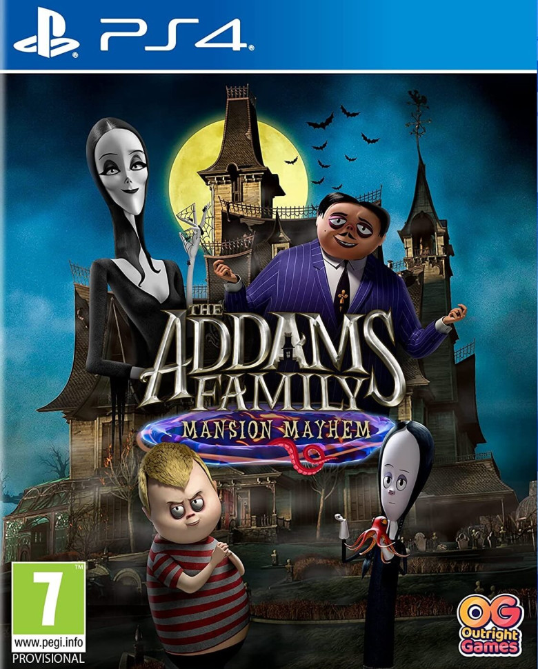 The Addams Family Mansion Mayhem (PS4)