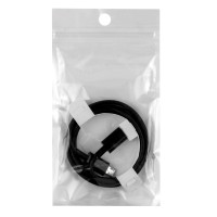 Кабель USB Type-C to Micro QC/Data Тех.пак. 1m Бiлий