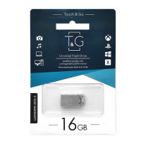 USB флеш-накопичувач T&amp;G 16gb Metal 110 Колір Сталевий