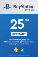 PlayStation Store Card 25 EUR | Playstation Network Germany (ключ активации)