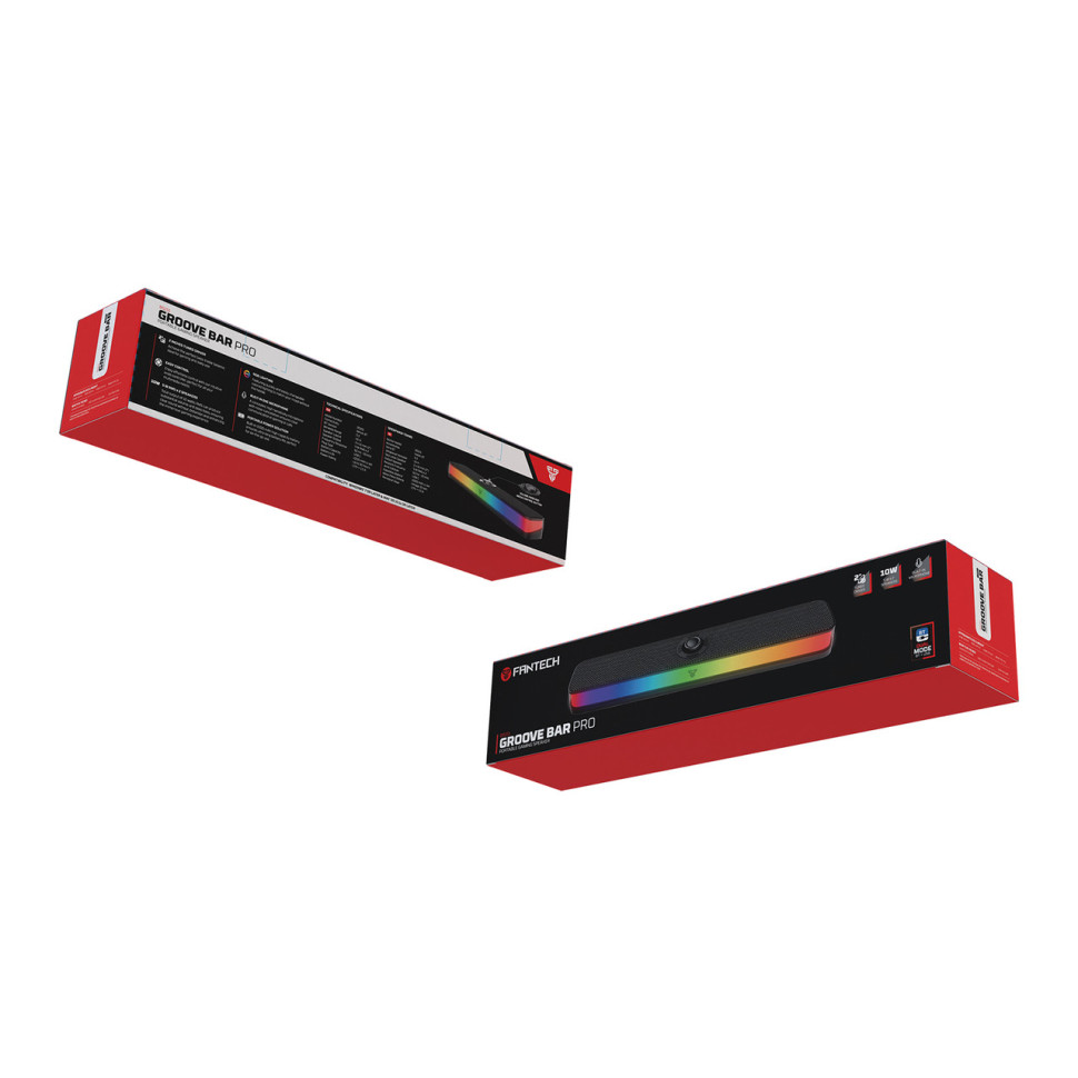 Комп'ютерні колонки FANTECH BS151 Groove bar Pro 2 Modes (Wired, BT) Чорний