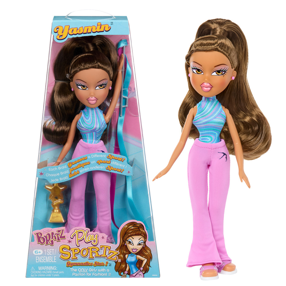 Ігровий набір Bratz серії Play Sportz (гімнастка Ясмін)